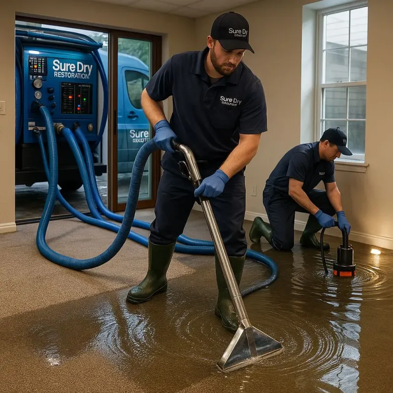 Water Extraction and Removal process in Fulton, MS